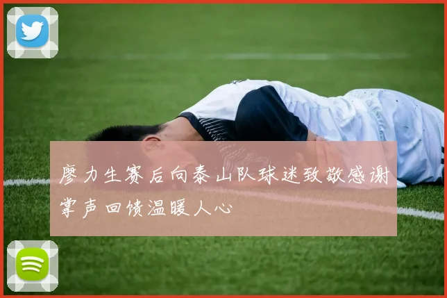廖力生赛后向泰山队球迷致敬感谢掌声回馈温暖人心